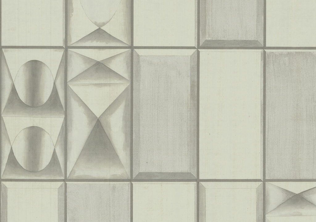 Belsize Tiles in Pearl On Silk