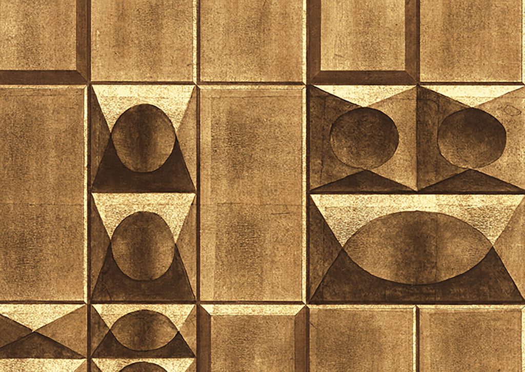 Belsize Tiles in Burton (Black & Gold)